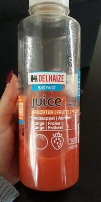 Juice fruits Orange fraise