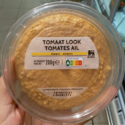 Delhaize Hummus tomate ail