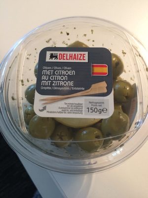 Image descriptive de Olives au citron