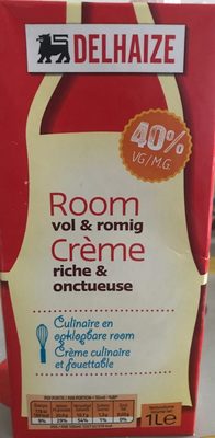 Image descriptive de Creme riche et onctueuse