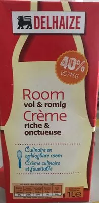 Delhaize Creme riche et onctueuse