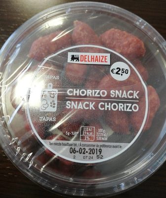 Image descriptive de Chorizo snack