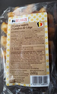 Image descriptive de 2 Gaufres de Liège