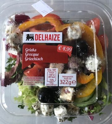 Delhaize Salade de feta et poivrons