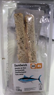 Image descriptive de Sandwich salade de thon