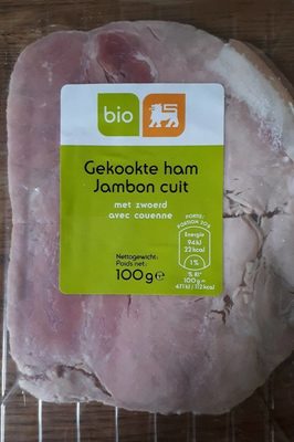 Delhaize Jambon cuit avec couenne