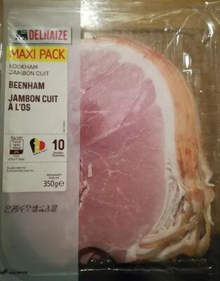 Delhaize Jambon à l'os 350g / 10 tranches