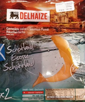 Delhaize Saumon fumé au bois de hêtre