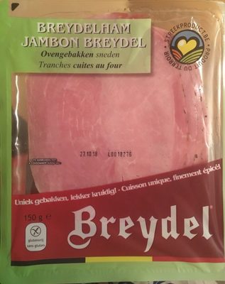 Jambon tranches cuites au four