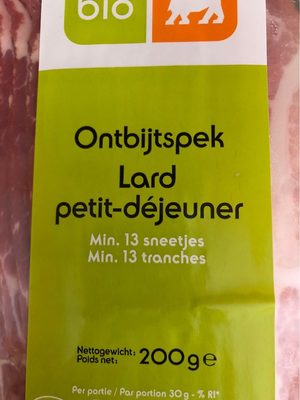 Image descriptive de Lard petit-déjeuner