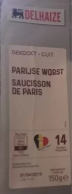 Delhaize Saucisson de Paris