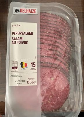 Image descriptive de Salami au poivre