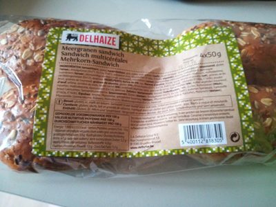 Delhaize Sandwich multicereales