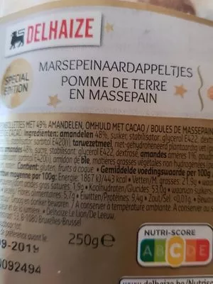 Delhaize Pomme de terre en massepain