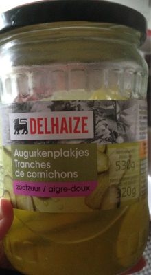 Image descriptive de Tranches de Cornichons aigre-doux