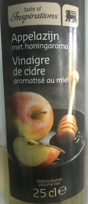 Image descriptive de Delhaize - Vinaigre de cidre aromatisé au miel