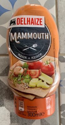 Image descriptive de Sauce mammouth