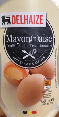 Mayonnaise aux œufs