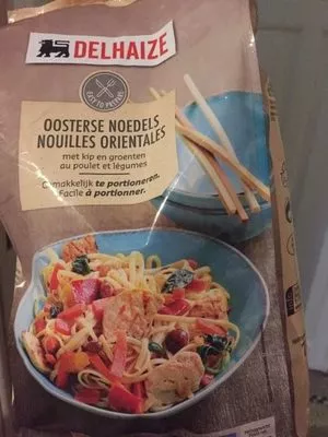 Delhaize Nouilles Orientales au poulet et légumes