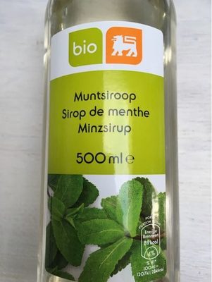 Sirop De Menthe Bio