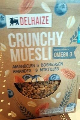 Crunchy muesli amandes et myrtille