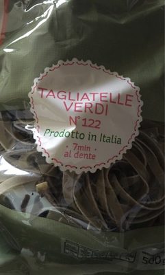 Image descriptive de Pâtes tagliatelle verdi