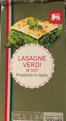 Image descriptive de Lasagne Verde