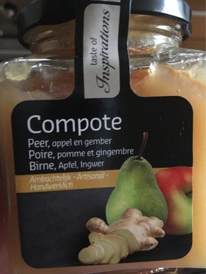 Delhaize Compote poire pomme gingembre