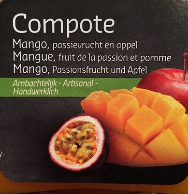 Image descriptive de Compote mangue