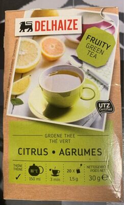 Delhaize Thé tea citrus agrumes