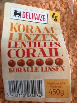 Image descriptive de Lentilles corail