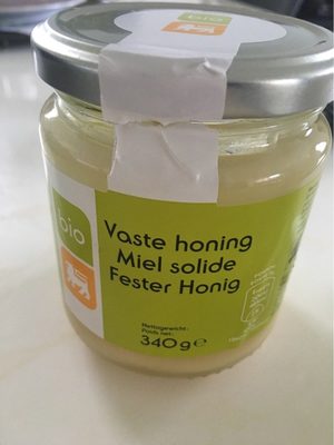 Delhaize Bio Vaste Honig Miel solide Fester Honig