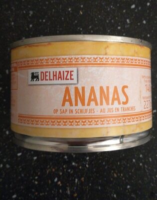 Delhaize Ananas au jus en tranches