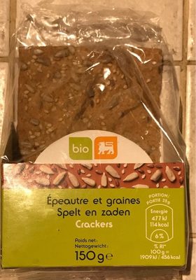 Delhaize Crackers à l’épeautre et aux graines