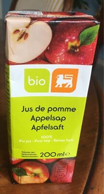 Image descriptive de Jus de pomme bio