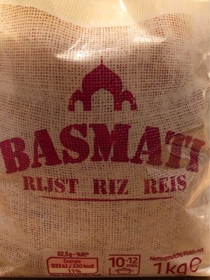 Image descriptive de Riz Basmati