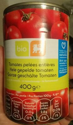 Image descriptive de Tomates pelées entières