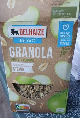 Image descriptive de Granola Pomme