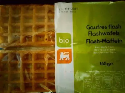 Delhaize Gaufres flash bio Delhaize