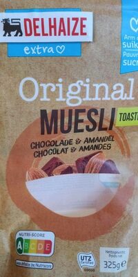 Image descriptive de Original Muesli Chocolat & amandes