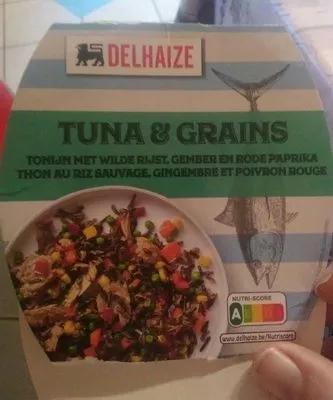 Delhaize Tuna & Grains Thon au riz sauvage, gingembre et poivron rouge