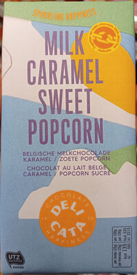 Milk caramel sweet popcorn