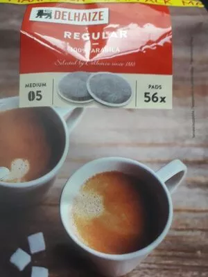 Delhaize Dosettes cafe regular 100% arabica