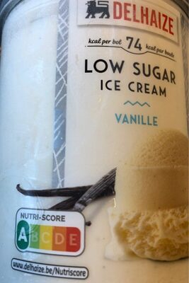 Low sugar ice cream