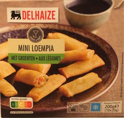 Mini loempia aux légumes