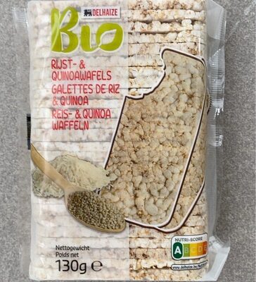 Image descriptive de Galettes de riz et quinoa