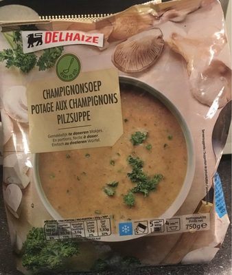 Image descriptive de Potage aux champignons