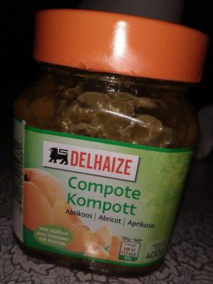 Image descriptive de Compote kompott abricot