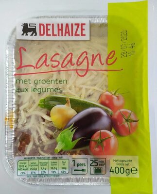 Image descriptive de Lasagne aux légumes