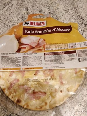 Tarte flambée d'Alsace